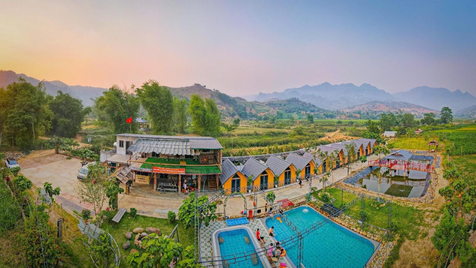 Homestay Suoi Khoang Minh Hang Yen Bai Экстерьер фото